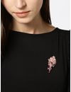 YouBella Jewellery Latest Stylish Crystal Unisex Floral Shape Brooch for Women/Girls/Men